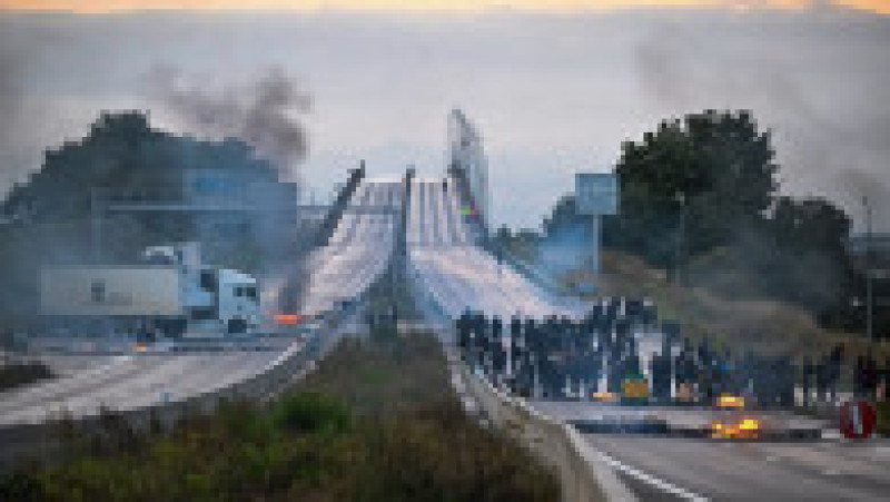  Protestul „Bloquons tout” din Franța, anunțat pentru 10 septembrie. Foto: Profimedia | Poza 10 din 12
