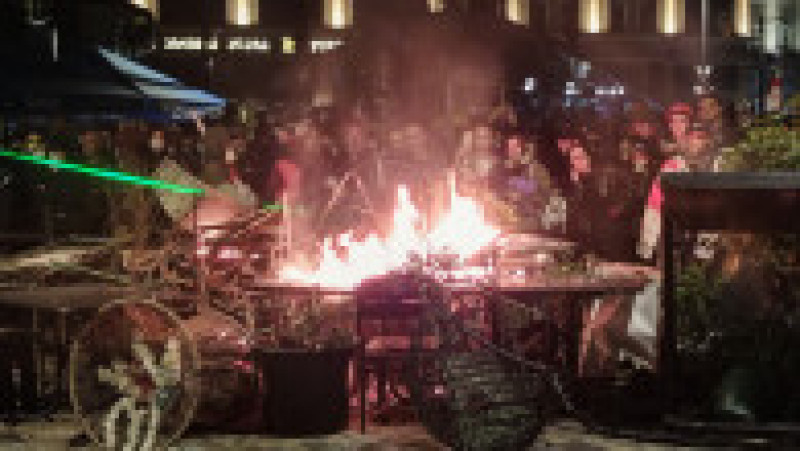 Violențe la protestele din Tbilisi. Sursa: Profimedia | Poza 1 din 5