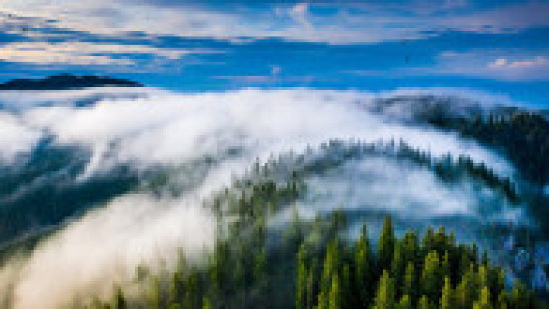 Peisaj din Munții Carpați. Sursa foto: Facebook / Zbor peste Munții României | Poza 10 din 13