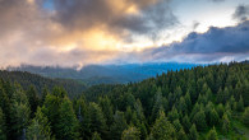 Peisaj din Munții Carpați. Sursa foto: Facebook / Zbor peste Munții României | Poza 6 din 13