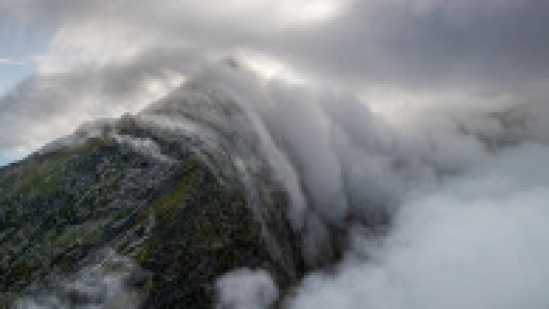 Peisaj din Munții Carpați. Sursa foto: Facebook / Zbor peste Munții României | Poza 1 din 13