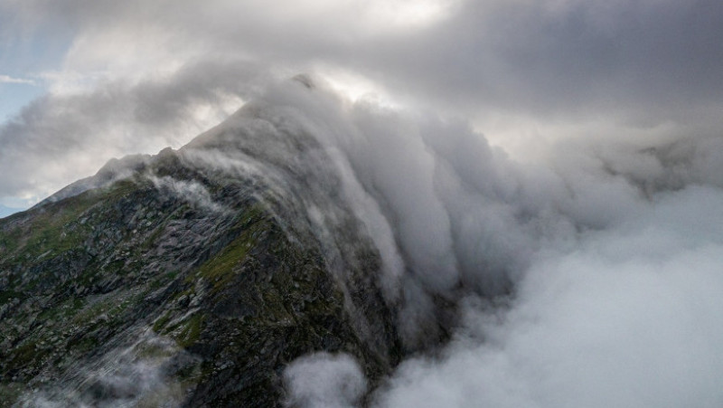 Peisaj din Munții Carpați. Sursa foto: Facebook / Zbor peste Munții României