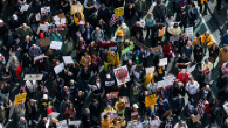 People attend a "No Kings" protest against U.S. President Donald Trump