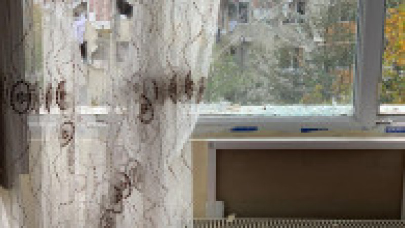 Apartamente distruse de explozia din Rahova FOTO: imagini amator | Poza 7 din 7
