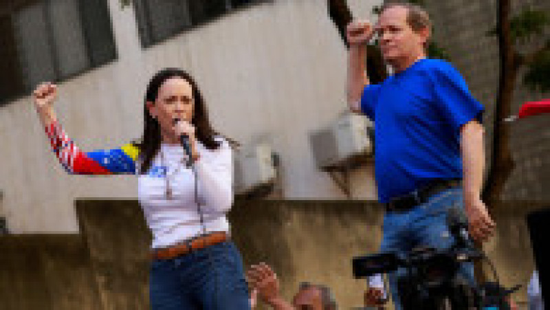 Venezueleana María Corina Machado a câștigat premiul Nobel pentru Pace 2025. Foto: Reuters | Poza 4 din 8