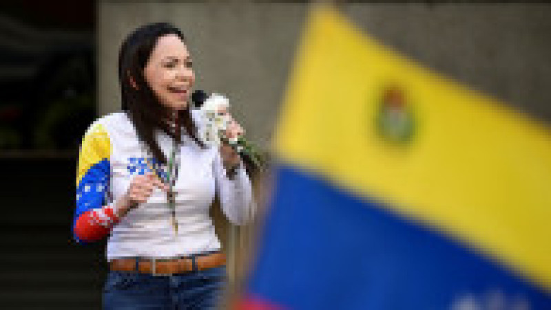 Venezueleana María Corina Machado a câștigat premiul Nobel pentru Pace 2025. Foto: Reuters | Poza 1 din 8