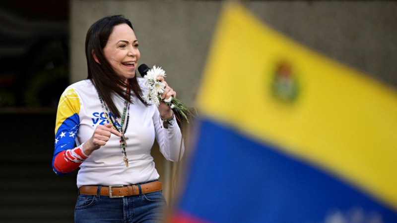 Venezueleana María Corina Machado a câștigat premiul Nobel pentru Pace 2025. Foto: Reuters