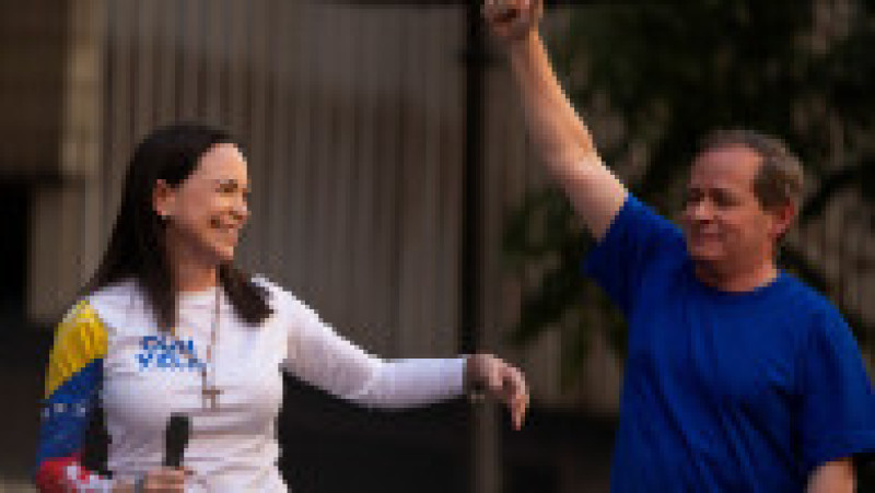 Venezueleana María Corina Machado a câștigat premiul Nobel pentru Pace 2025. Foto: Reuters | Poza 5 din 8