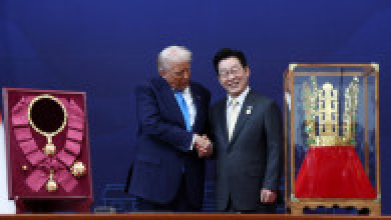 Donald Trump și Lee Jae Myung. Foto: Reuters | Poza 4 din 4