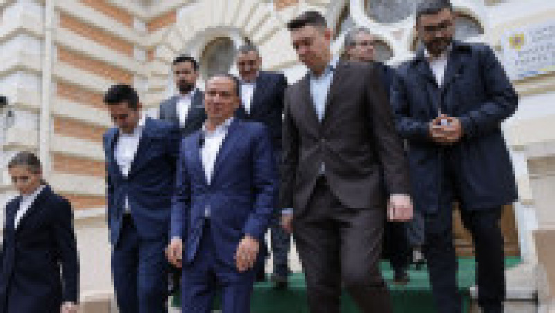 Daniel Băluță, candidatul PSD la alegerile pentru funcția de primar general al Capitalei își depune dosarul de candidatură la Biroul Electoral Municipal din București, 15 noiembrie 2025. Inquam Photos/ George Călin | Poza 6 din 9