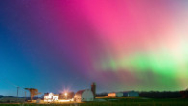 Aurora boreală SUA. Foto: Profimedia | Poza 7 din 9