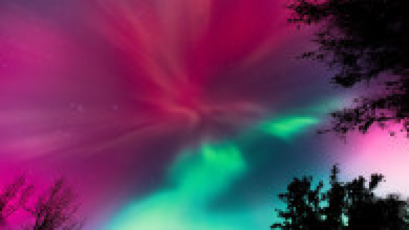 Aurora boreală SUA. Foto: Profimedia | Poza 3 din 9