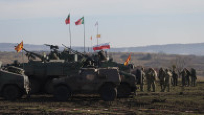 Ziua Distinșilor Vizitatori în timpul exercițiului Dacian Fall 2025, la poligonul Cincu din județul Brașov, 13 noiembrie 2025. Inuquam Photos / George Călin | Poza 3 din 10