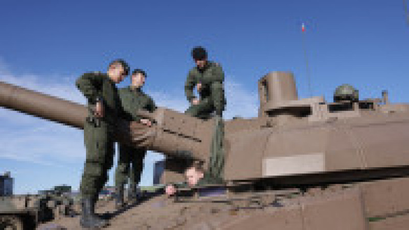 Ziua Distinșilor Vizitatori în timpul exercițiului Dacian Fall 2025, la poligonul Cincu din județul Brașov, 13 noiembrie 2025. Inuquam Photos / George Călin | Poza 4 din 10