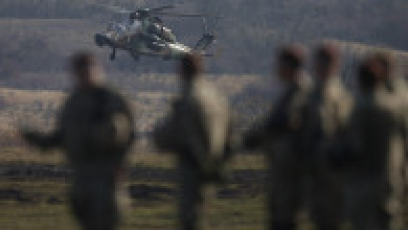 Ziua Distinșilor Vizitatori în timpul exercițiului Dacian Fall 2025, la poligonul Cincu din județul Brașov, 13 noiembrie 2025. Inuquam Photos / George Călin | Poza 2 din 10