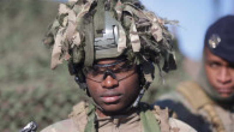 Ziua Distinșilor Vizitatori în timpul exercițiului Dacian Fall 2025, la poligonul Cincu din județul Brașov, 13 noiembrie 2025. Inuquam Photos / George Călin | Poza 9 din 10