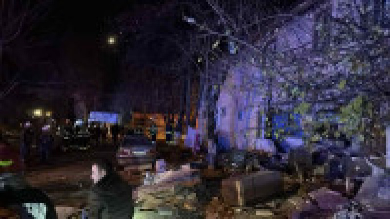 Urmările exploziei din Buftea. Foto: DSU | Poza 1 din 2