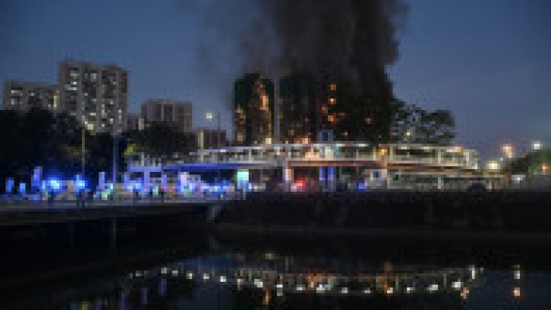 Incendiul a izbucnit în Wang Fuk Court. Sursa foto: Profimedia Images | Poza 9 din 9