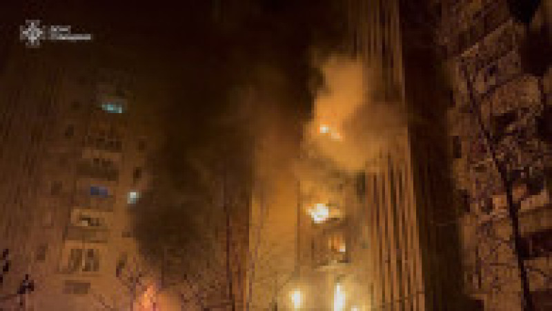 Atac cu dronă în Ucraina: şapte răniţi după lovirea unui bloc în Okhtyrka. Foto: Profimedia | Poza 3 din 3