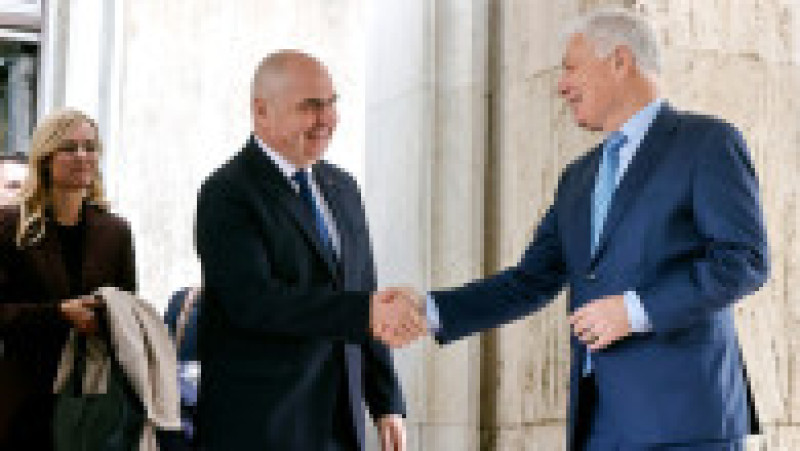 Întâlnirea premierului României, Ilie Bolojan, cu președintele Camerei Deputaților din Luxemburg, Claude Wiseler. Foto: gov.ro | Poza 4 din 4