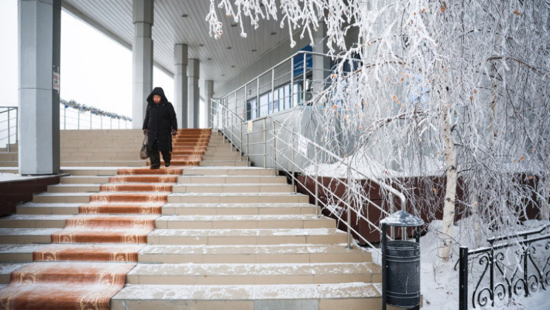 Iakuțk este cel mai rece oraș al planetei. Foto: Profimedia