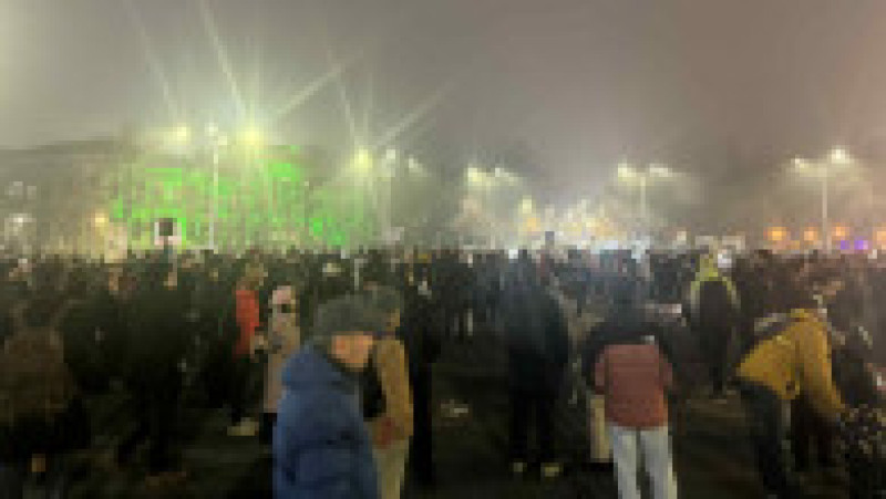 Protest în Piața Victoriei. Manifestanții cer demiteri la vârful Justiției și schimbarea legilor. Foto: Digi24.ro | Poza 8 din 8