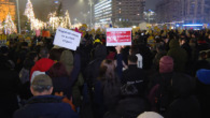 A treia zi de proteste pentru o justiție corectă. Manifestații în București și în marile orașe. Foto: Digi24 | Poza 7 din 8