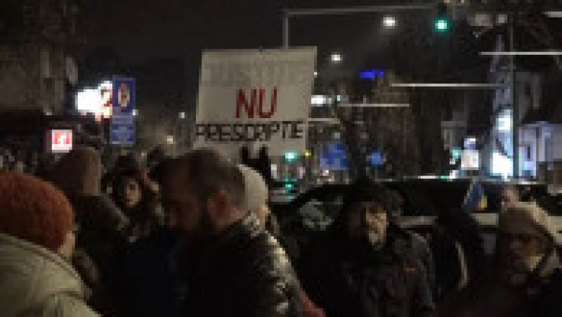 A treia zi de proteste pentru o justiție corectă. Manifestații în București și în marile orașe. Foto: Digi24 | Poza 6 din 8