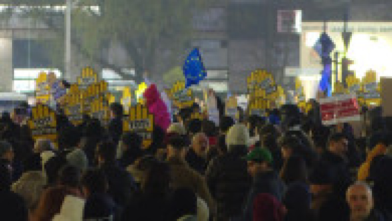 A treia zi de proteste pentru o justiție corectă. Manifestații în București și în marile orașe. Foto: Digi24 | Poza 1 din 8