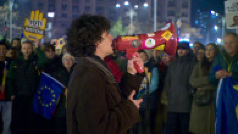 Protest pentru independența justiției, în a patra zi de manifestații. Foto: Digi24 | Poza 4 din 10