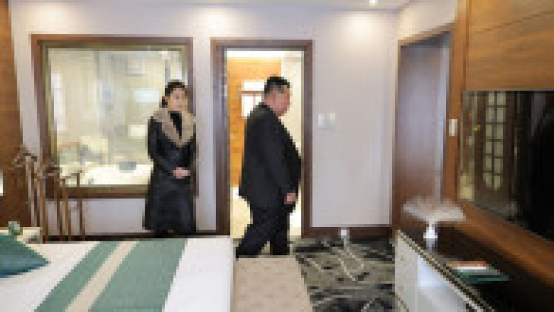 Kim Jong Un şi fiica sa au inaugurat o nouă staţiune montană luxoasă, Samjiyon Foto: Profimedia | Poza 7 din 9