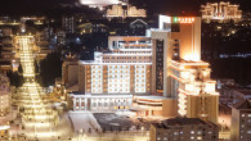 Kim Jong Un şi fiica sa au inaugurat o nouă staţiune montană luxoasă, Samjiyon Foto: Profimedia | Poza 3 din 9