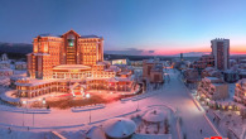 Kim Jong Un şi fiica sa au inaugurat o nouă staţiune montană luxoasă, Samjiyon Foto: Profimedia | Poza 4 din 9