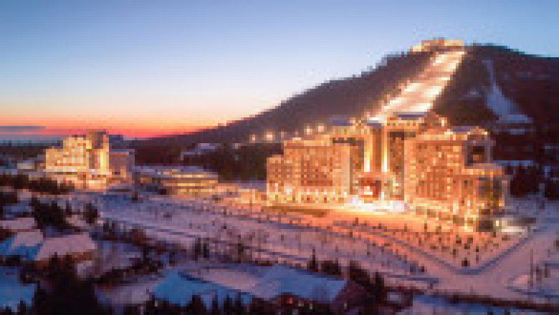 Kim Jong Un şi fiica sa au inaugurat o nouă staţiune montană luxoasă, Samjiyon Foto: Profimedia | Poza 9 din 9