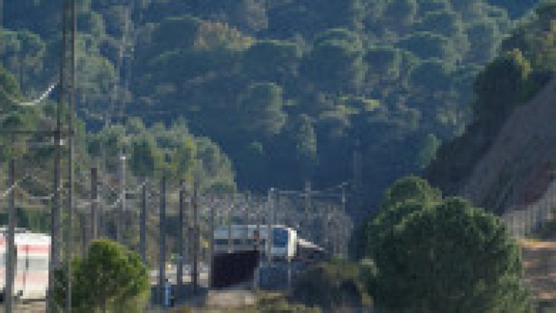 Imagine de la locul accidentului feroviar din Spania. Foto: Profimedia | Poza 1 din 3