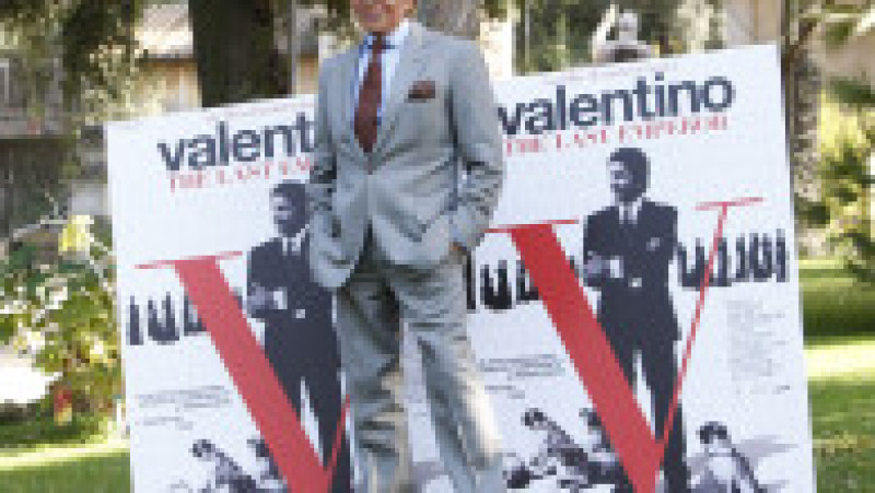 Celebrul designer de modă Valentino a murit la vârsta de 93 de ani. Foto: Profimedia | Poza 2 din 9