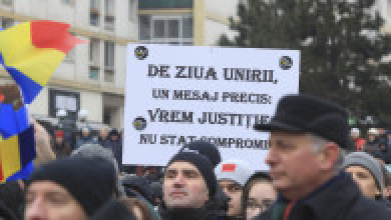 Ceremonial militar si religios organizat cu ocazia Zilei Unirii Principatelor Române, in Iasi, 24 ianuarie 2026. Foto: Inquam Photos / Miruna Turbatu | Poza 3 din 7