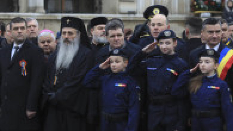 Ceremonial militar si religios organizat cu ocazia Zilei Unirii Principatelor Române, in Iasi, 24 ianuarie 2026. Foto: Inquam Photos / Miruna Turbatu | Poza 5 din 7