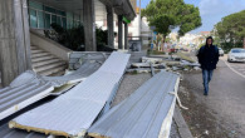 Furtuna Kristin a făcut ravagii în Portugalia. Sursa foto: Profimedia | Poza 1 din 6