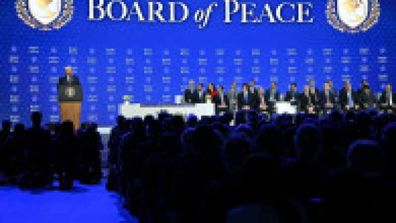 Donald Trump lansează Consiliul Păcii la Davos. Foto: Profimedia | Poza 4 din 5
