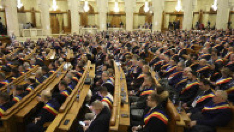 A 29-a sesiune ordinară a Adunării Generale a Asociaţiei Comunelor din România, in Bucuresti, 10 februarie 2026. Foto: Inquam Photos / Octav Ganea | Poza 3 din 12