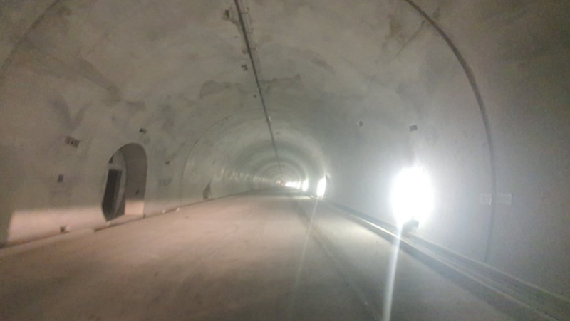 Două tuneluri de pe A1 Sibiu–Pitești sunt aproape gata. Foto: Facebook/Irinel Scrioşteanu