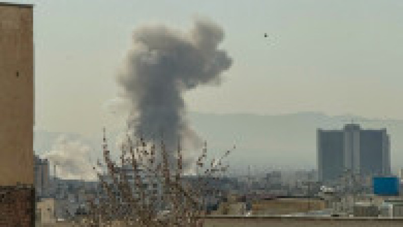 Explozii raportate la Teheran, după ce SUA și Israel au atacat Iranul. 28 februarie 2026 Foto: Profimedia | Poza 5 din 13