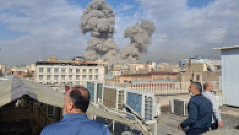 Explozii raportate la Teheran, după ce SUA și Israel au atacat Iranul. 28 februarie 2026 Foto: Profimedia | Poza 3 din 13