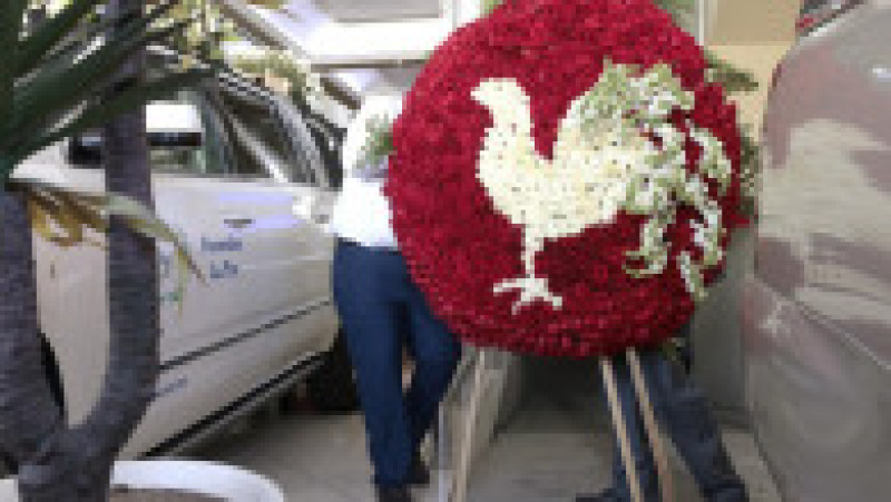 „El Mencho”, liderul celui mai important cartel de droguri din Mexic, a fost înmormântat într-un sicriu aurit. Foto: Profimedia Image | Poza 5 din 13