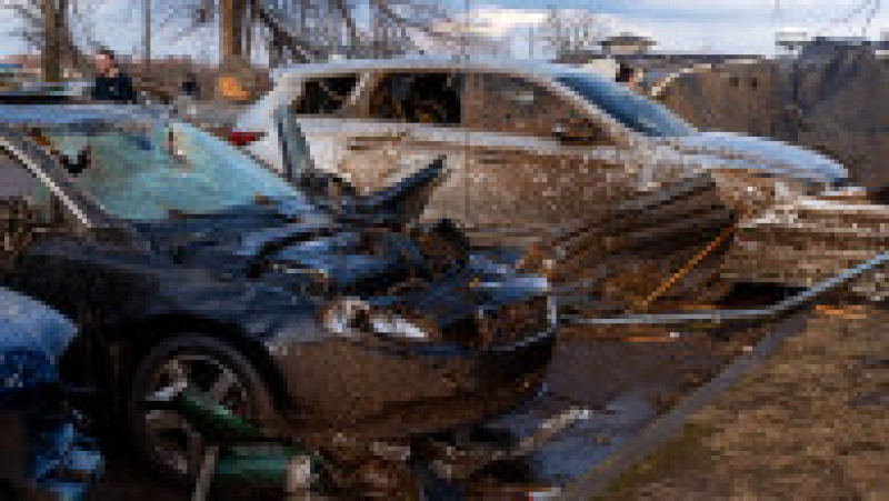 Stare de urgență după tornadele din SUA: cel puțin șase morți și pagube masive în Michigan și Oklahoma. Foto: Profimedia Images | Poza 2 din 14