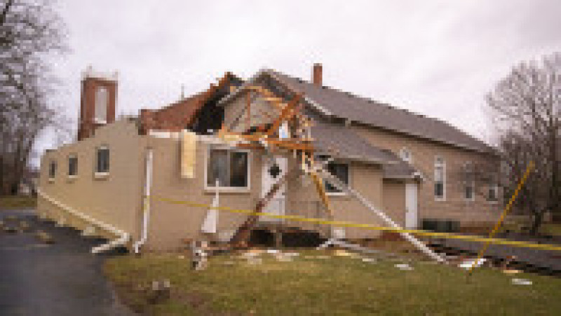Stare de urgență după tornadele din SUA: cel puțin șase morți și pagube masive în Michigan și Oklahoma. Foto: Profimedia Images | Poza 4 din 14