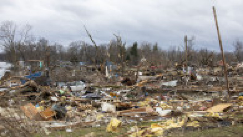 Stare de urgență după tornadele din SUA: cel puțin șase morți și pagube masive în Michigan și Oklahoma. Foto: Profimedia Images | Poza 10 din 14