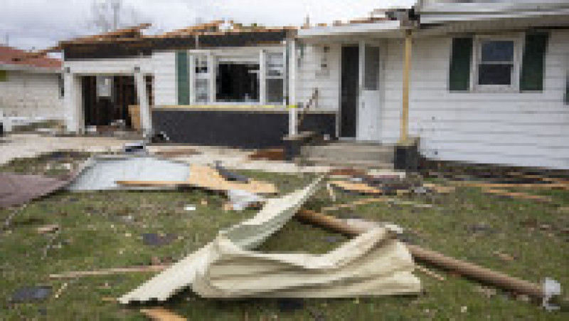 Stare de urgență după tornadele din SUA: cel puțin șase morți și pagube masive în Michigan și Oklahoma. Foto: Profimedia Images | Poza 11 din 14