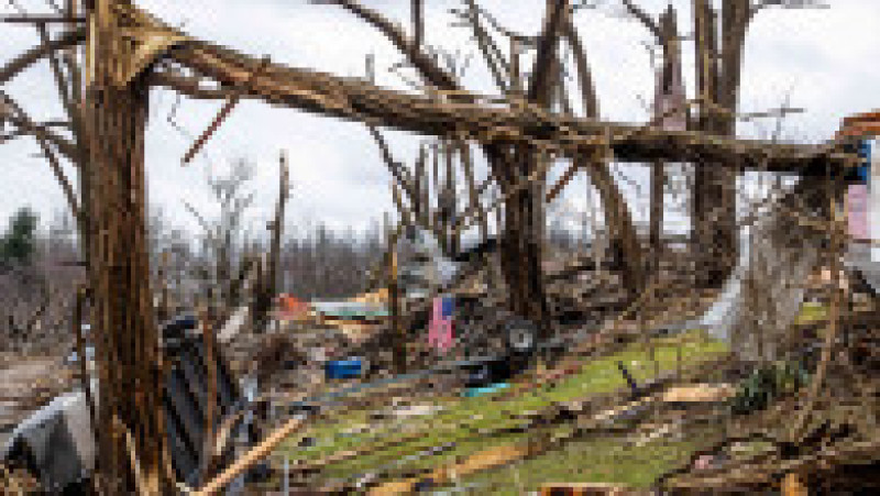 Stare de urgență după tornadele din SUA: cel puțin șase morți și pagube masive în Michigan și Oklahoma. Foto: Profimedia Images | Poza 14 din 14